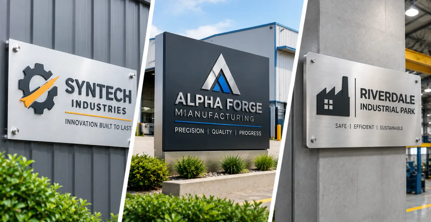 Industrial Name Board: Build a Strong Brand Identity for Your Factory