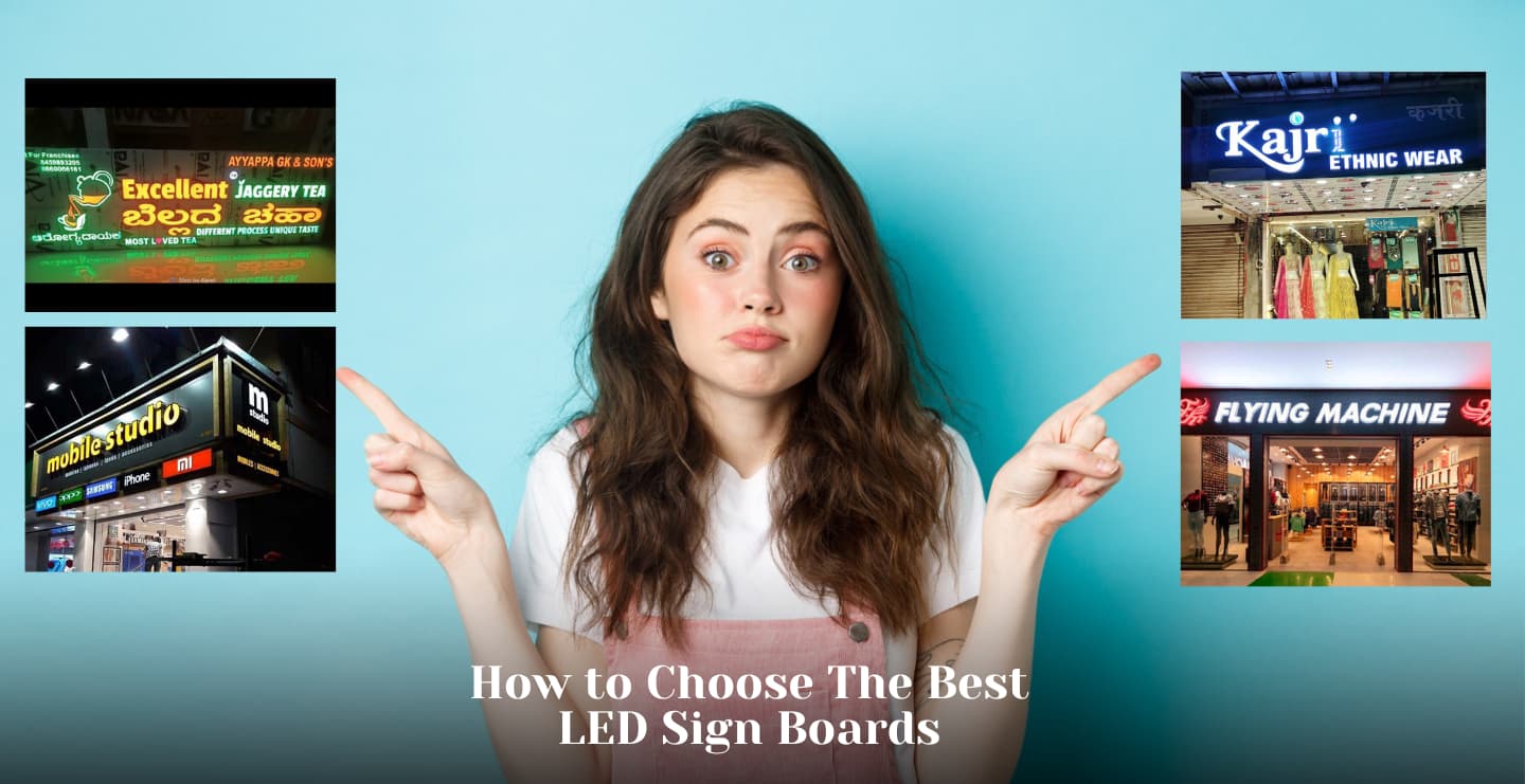 How to Pick the Perfect LED Sign Board for Your Business: Buying Guide