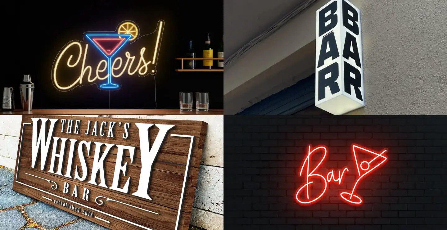 Bar Sign Board Design: Best Ideas, Styles & Cost in 2026