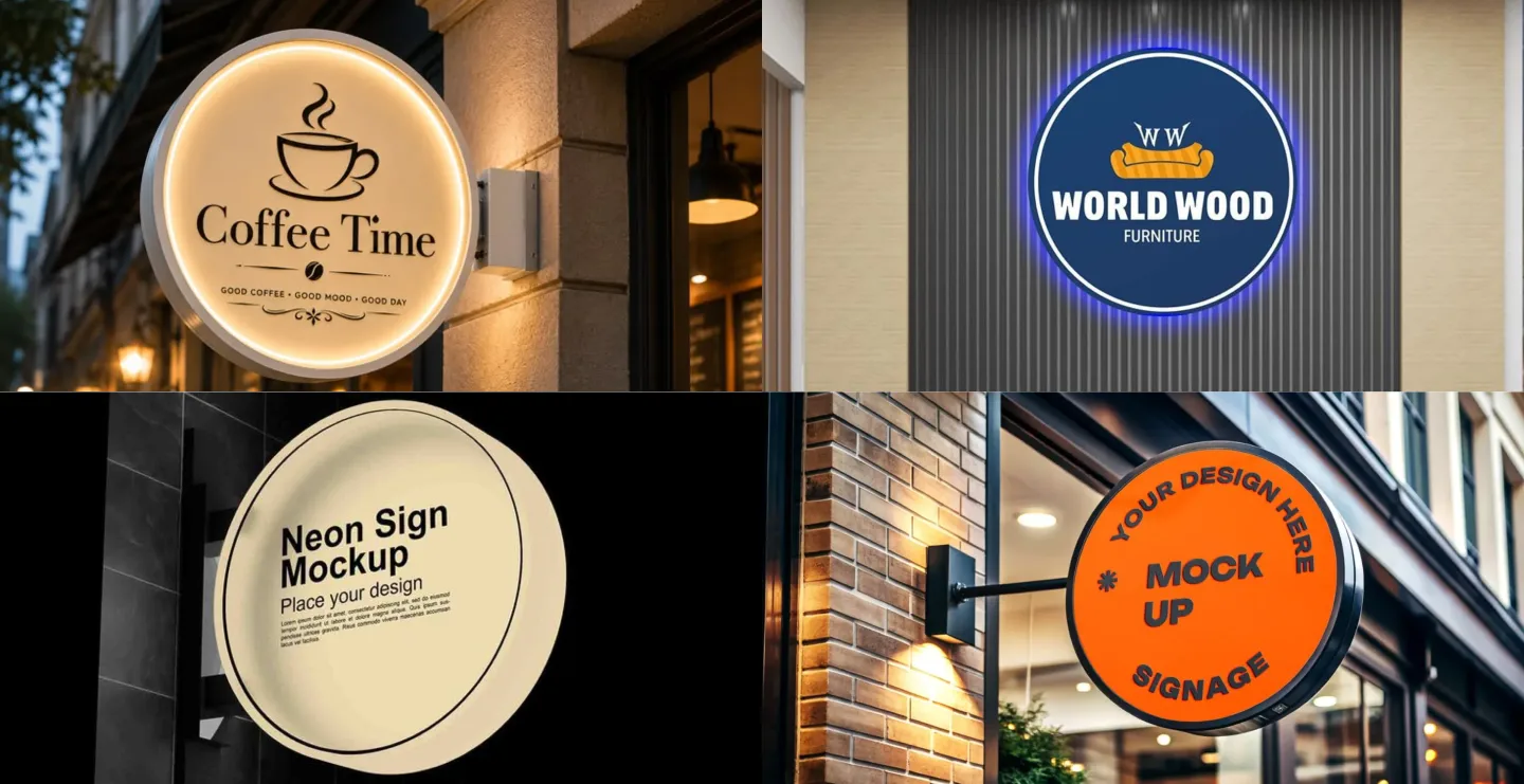 Round Sign Board Design: Best Ideas, Styles & Cost in 2026