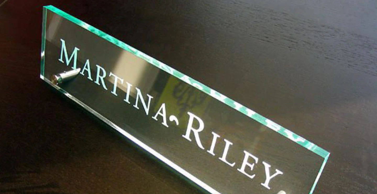 Glass Name Board Design Ideas for Office (2026)