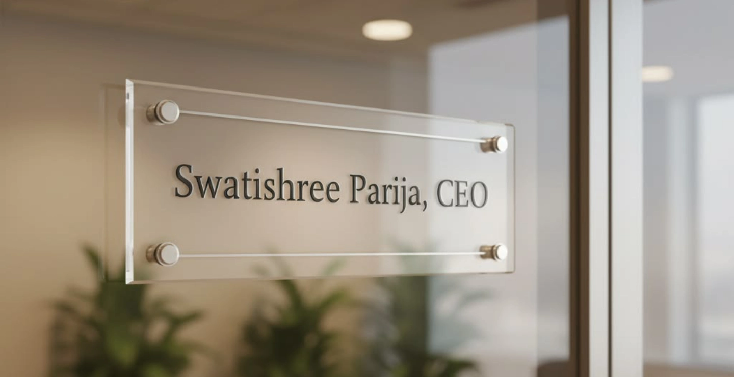 Glass Name Board Design Ideas for Office (2026)