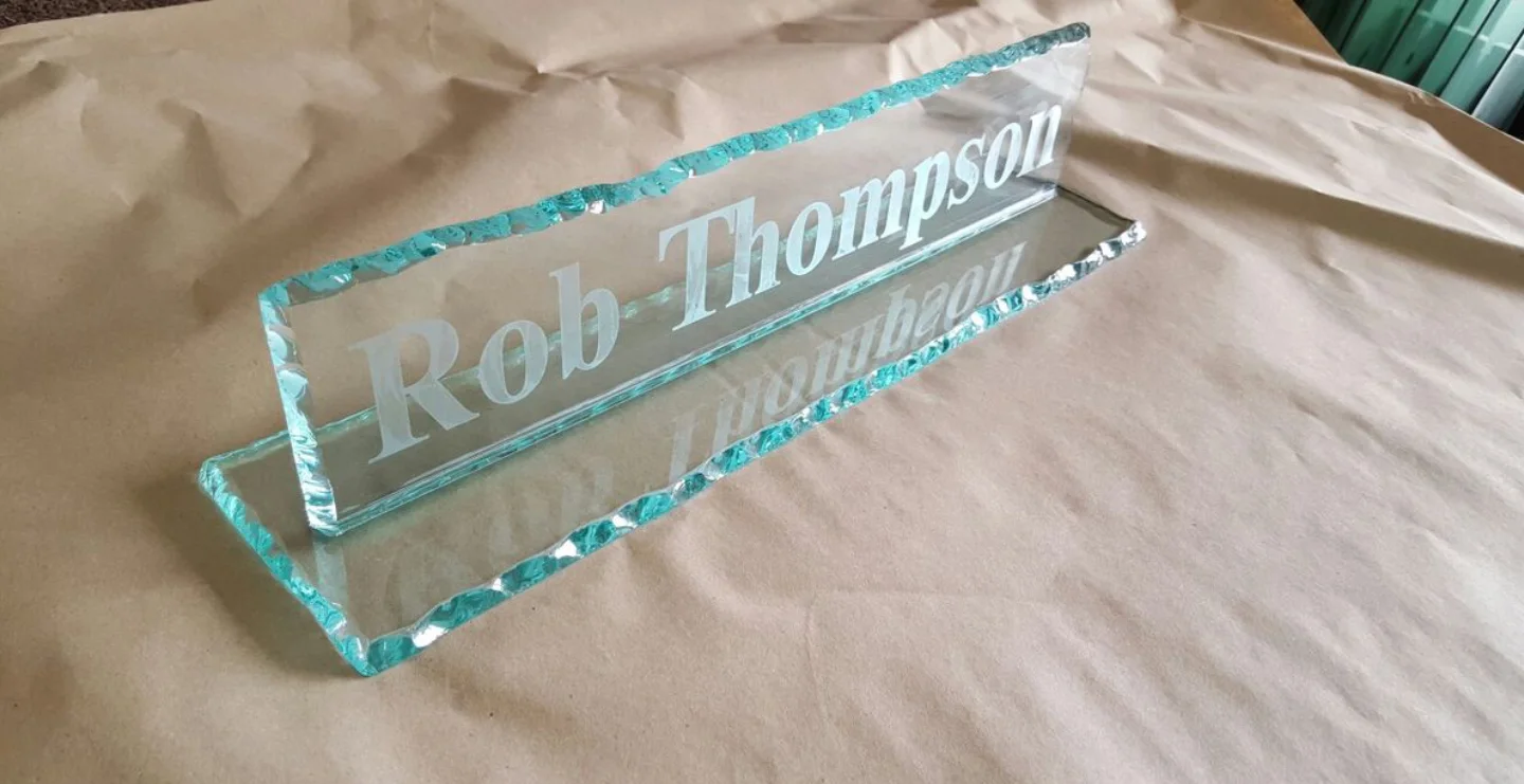 Glass Name Board Design Ideas for Office (2026)