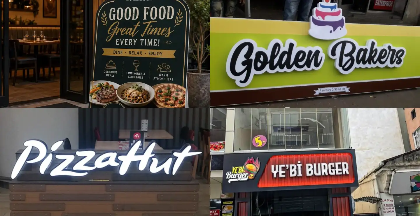 Food Sign Board Design: Best Ideas, Styles & Cost in 2026