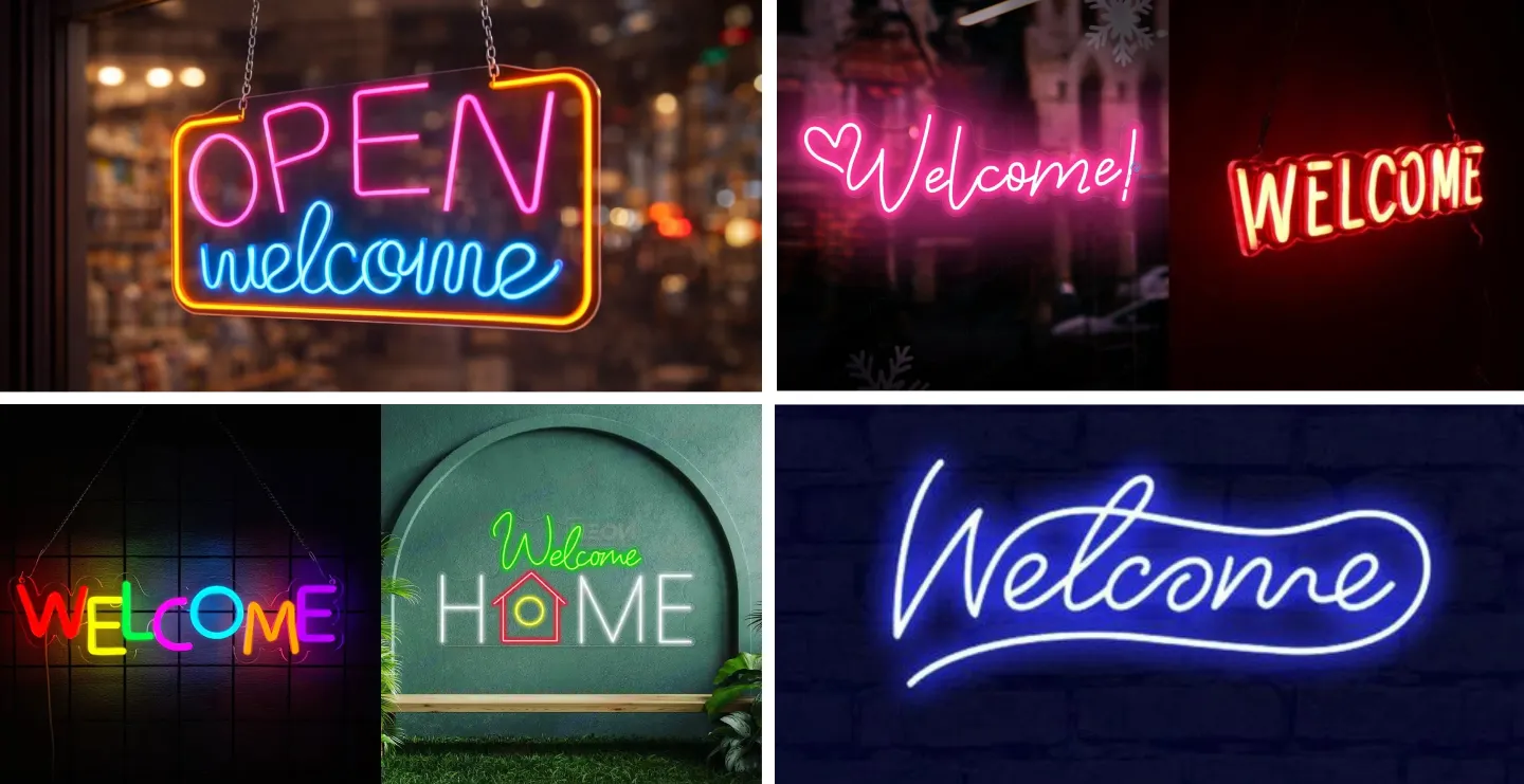 Welcome Neon Sign: Make a Great First Impression Every Time