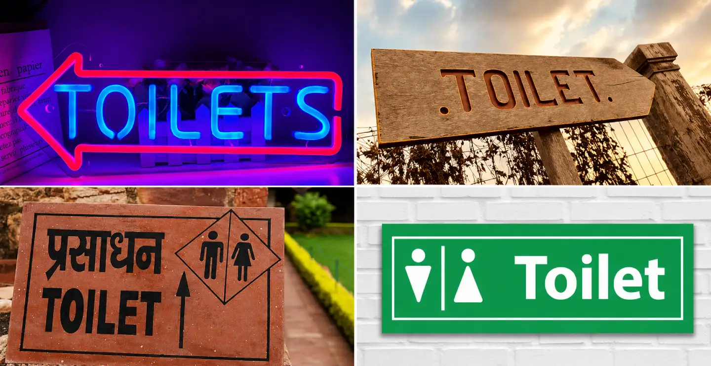 Toilet Sign board Design: Complete Guide to Creating Clear, Compliant Facility Signage
