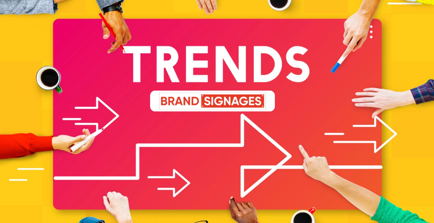 Trendy Signage Designs in 2025: Attract Customers Like Never Before