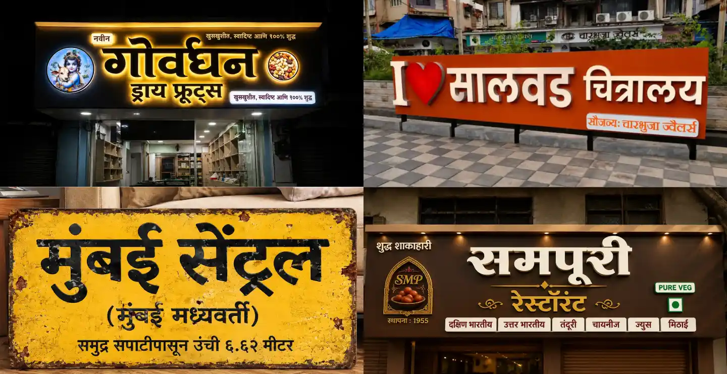 Sign Board in Marathi: About Designs, BMC Rules & Best Practices