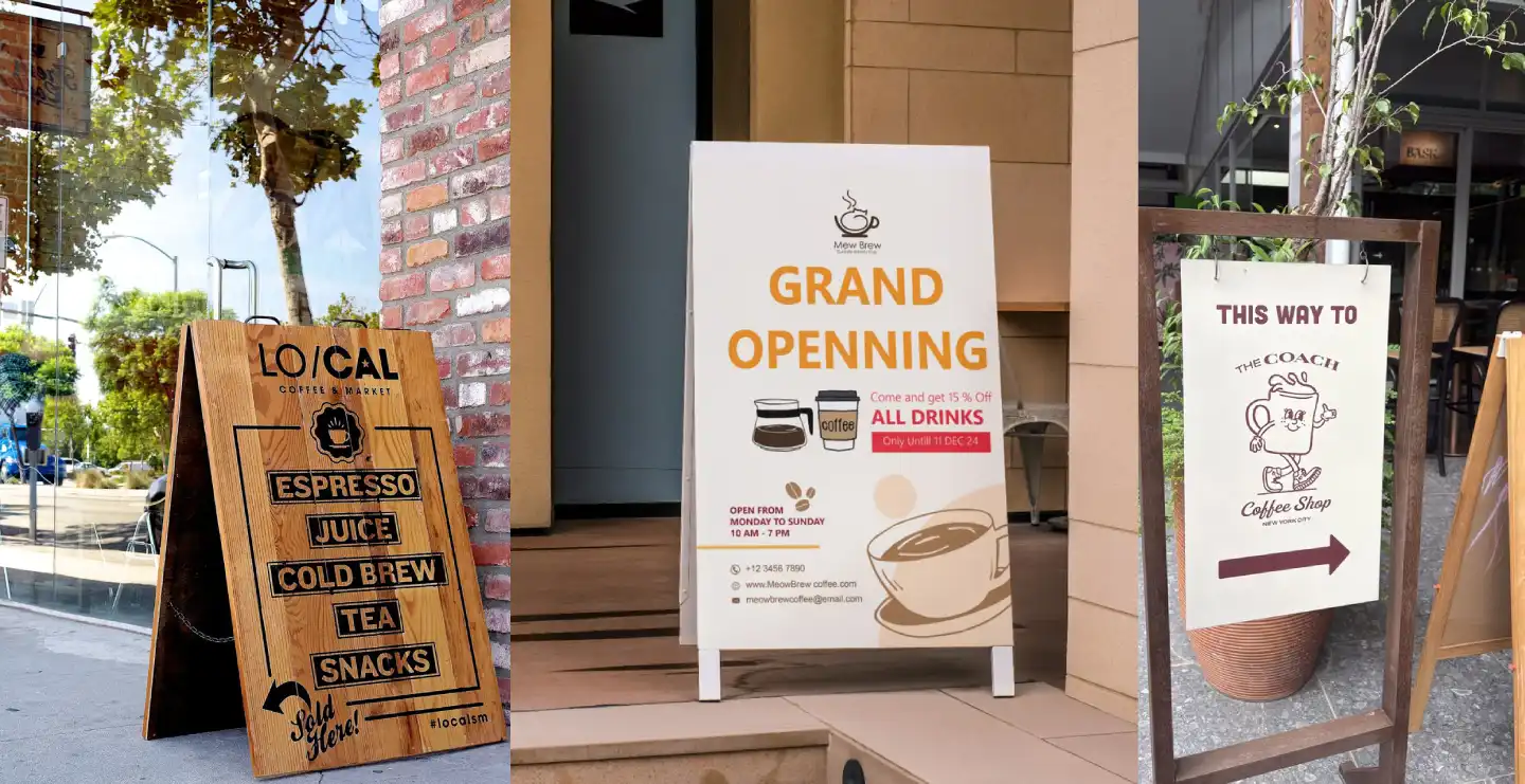 Standing Sign Board Design: Best Ideas, Styles & Cost in 2026