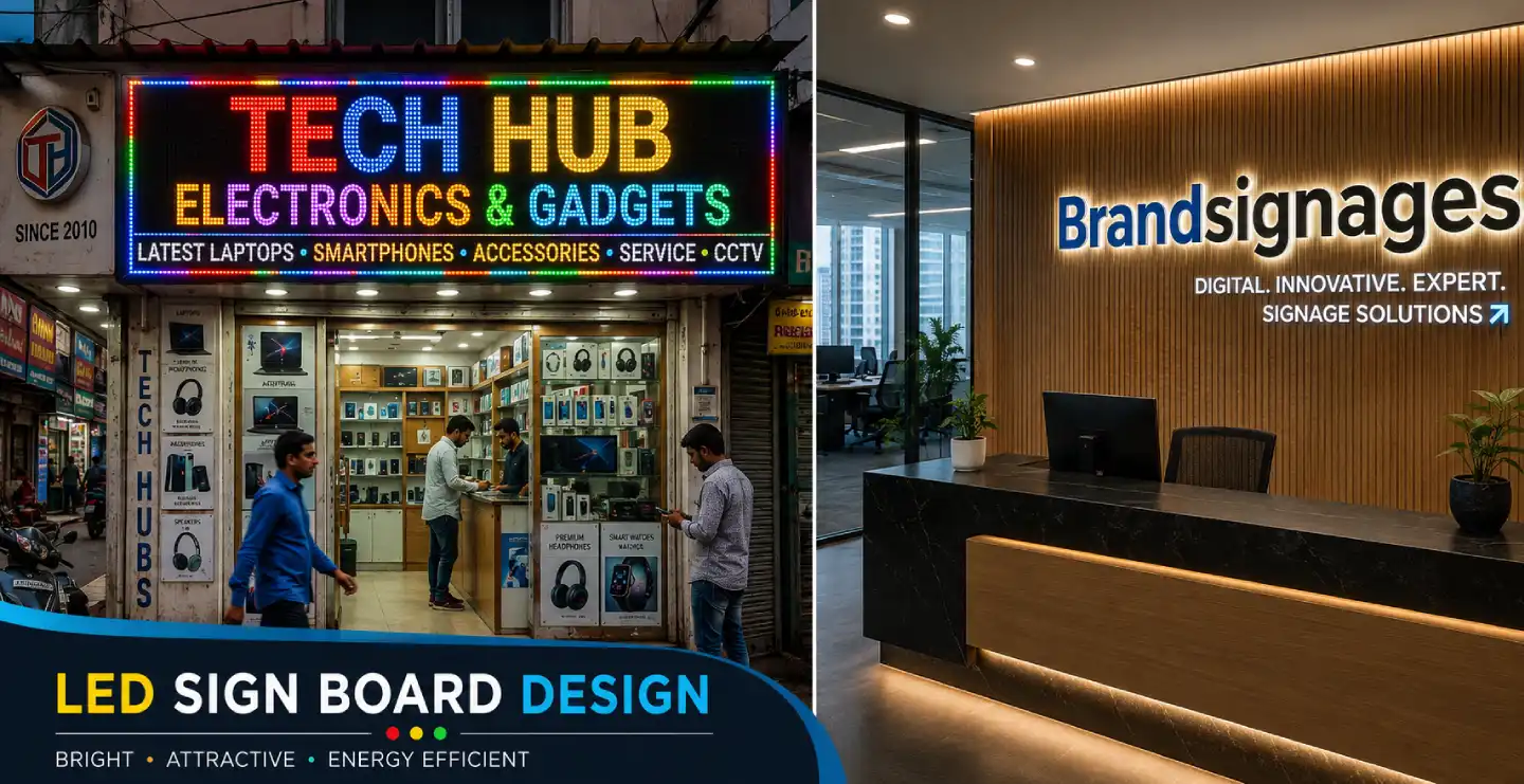 Creative LED Sign Board Design Ideas to Elevate Your Brand in 2026