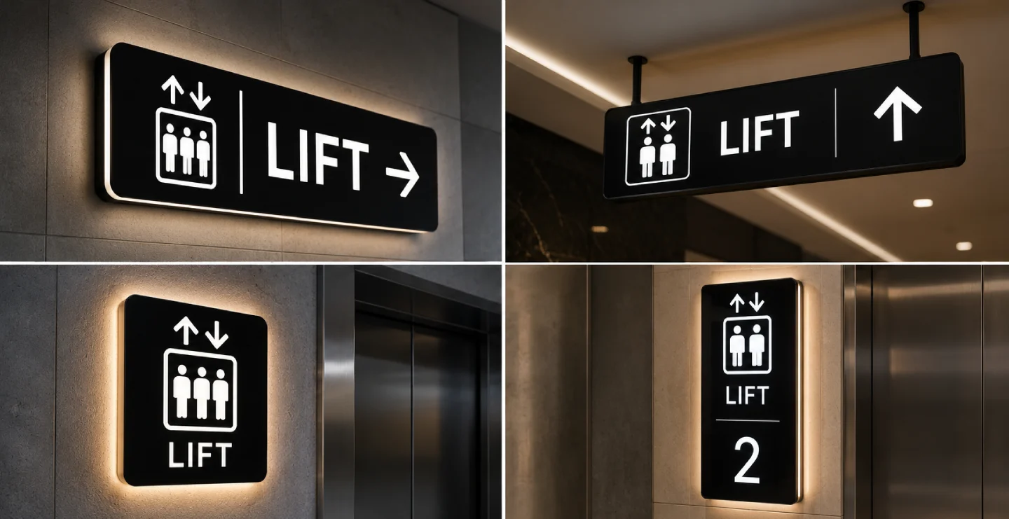 Lift Sign Board Design: The Ultimate Guide for Elevator Signage in 2026